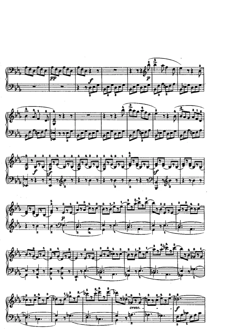 贝多芬钢琴奏鸣曲集下册（Peters出版）(1)_一万首著名钢琴曲谱哈农贝多芬合集视频教学电子版高清无水印可打印_1古典钢琴知名音乐家谱_贝多芬钢琴谱全集