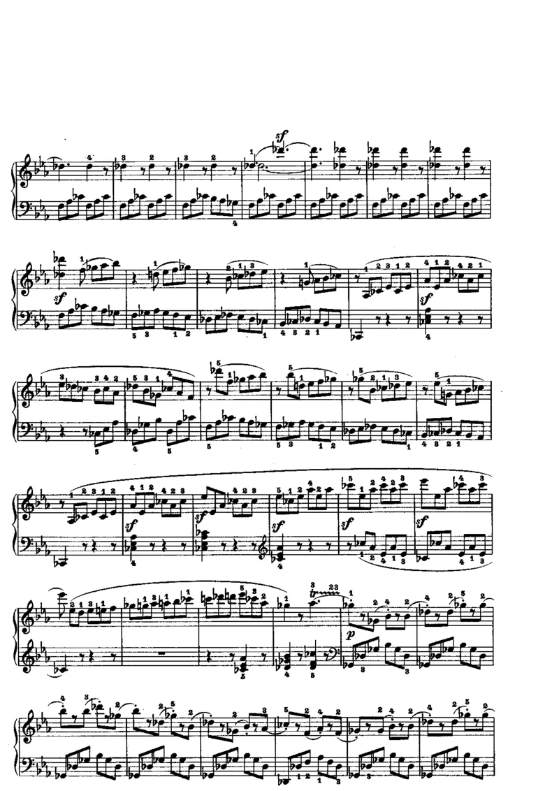 贝多芬钢琴奏鸣曲集下册（Peters出版）(1)_一万首著名钢琴曲谱哈农贝多芬合集视频教学电子版高清无水印可打印_1古典钢琴知名音乐家谱_贝多芬钢琴谱全集