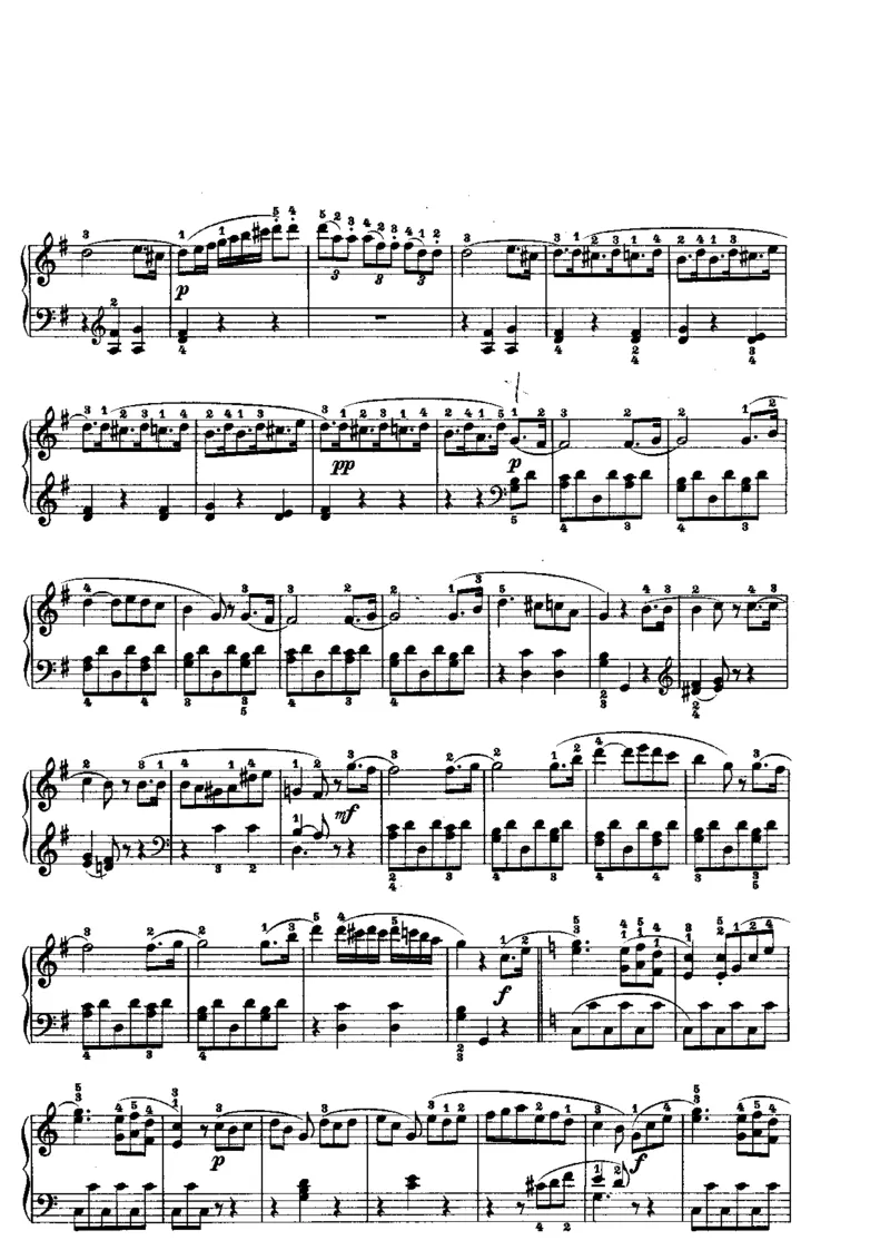 贝多芬钢琴奏鸣曲集下册（Peters出版）(1)_一万首著名钢琴曲谱哈农贝多芬合集视频教学电子版高清无水印可打印_1古典钢琴知名音乐家谱_贝多芬钢琴谱全集