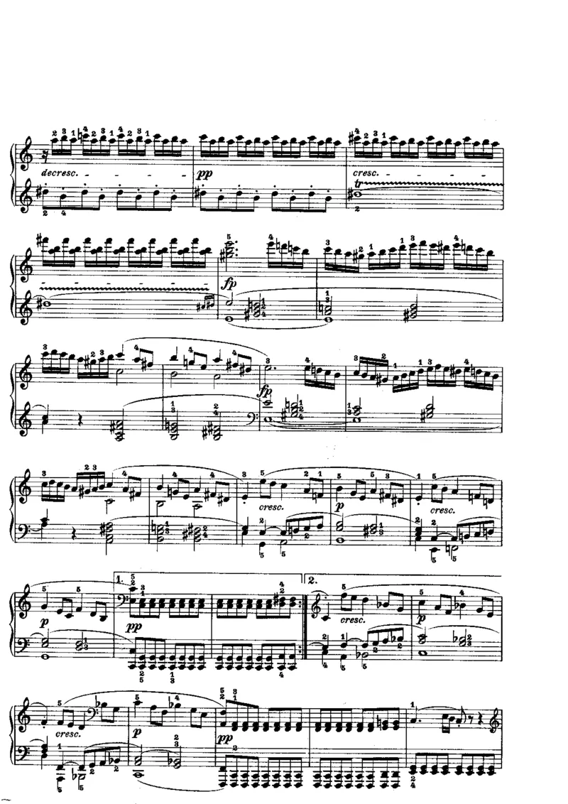 贝多芬钢琴奏鸣曲集下册（Peters出版）(1)_一万首著名钢琴曲谱哈农贝多芬合集视频教学电子版高清无水印可打印_1古典钢琴知名音乐家谱_贝多芬钢琴谱全集