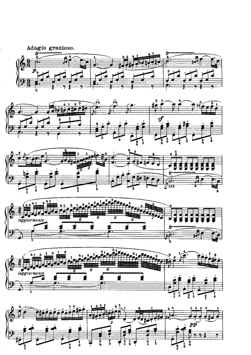 贝多芬钢琴奏鸣曲集下册（Peters出版）(1)_一万首著名钢琴曲谱哈农贝多芬合集视频教学电子版高清无水印可打印_1古典钢琴知名音乐家谱_贝多芬钢琴谱全集