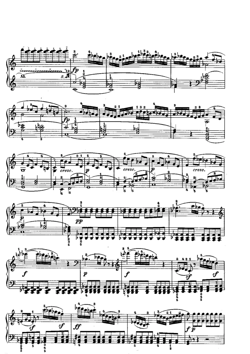 贝多芬钢琴奏鸣曲集下册（Peters出版）(1)_一万首著名钢琴曲谱哈农贝多芬合集视频教学电子版高清无水印可打印_1古典钢琴知名音乐家谱_贝多芬钢琴谱全集