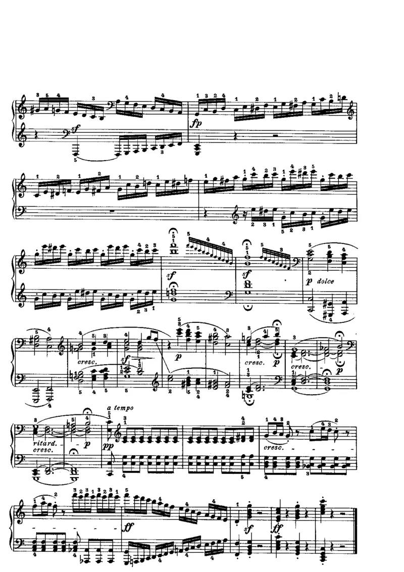 贝多芬钢琴奏鸣曲集下册（Peters出版）(1)_一万首著名钢琴曲谱哈农贝多芬合集视频教学电子版高清无水印可打印_1古典钢琴知名音乐家谱_贝多芬钢琴谱全集