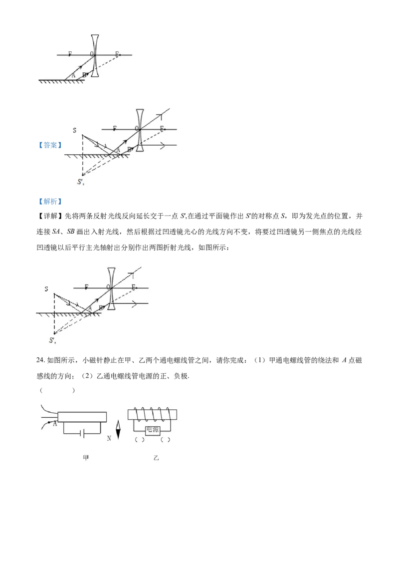 2019年辽宁省营口市中考物理试题（解析）_中考真题_4.物理中考真题2015-2024年_地区卷_辽宁物理_辽宁物理_营口物理13-22