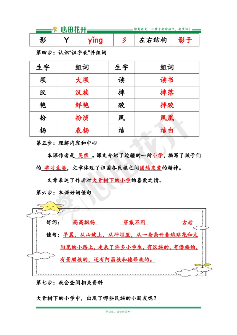 语文基本功训练营&mdash;三年级上册校内知识周周练第1单元预习解析（部编版）_小学1-6年级全部试卷_语文_三年级_3-8-1、小学三年级语文上册_3-8-1-1、复习、知识点、归纳汇总