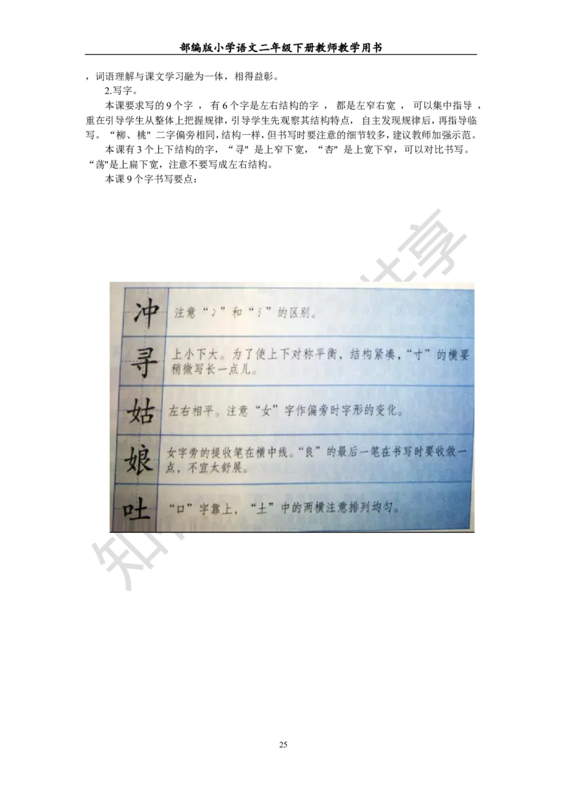 部编版小学语文二年级下册教师教学用书最新完整版_小学1-6年级全部试卷_语文_二年级_3-7-2、小学二年级语文下册_3-7-2-4、电子教材、课本