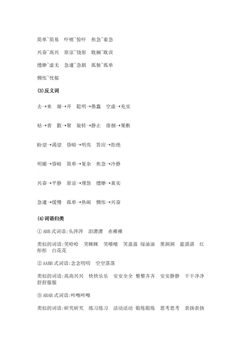 部编版小学语文六年级下册第三单元知识点总结_小学1-6年级全部试卷_语文_六年级_3-11-2、小学六年级语文下册_3-11-2-1、复习、知识点、归纳汇总_部编（人教）版