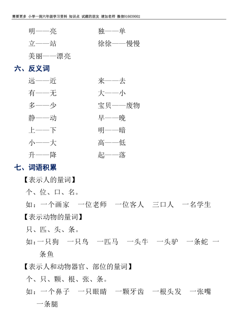 部编一年级语文上册知识点详解完整版_小学1-6年级全部试卷_语文_一年级_3-6-1、小学一年级语文上册_3-6-1-1、复习、知识点、归纳汇总_部编版
