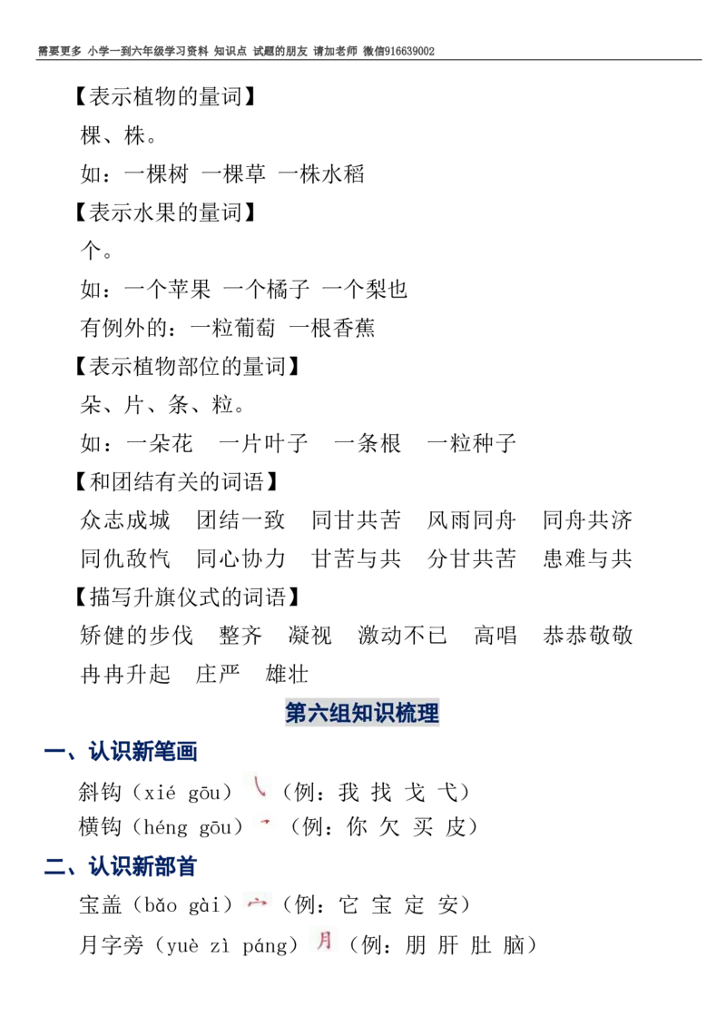 部编一年级语文上册知识点详解完整版_小学1-6年级全部试卷_语文_一年级_3-6-1、小学一年级语文上册_3-6-1-1、复习、知识点、归纳汇总_部编版