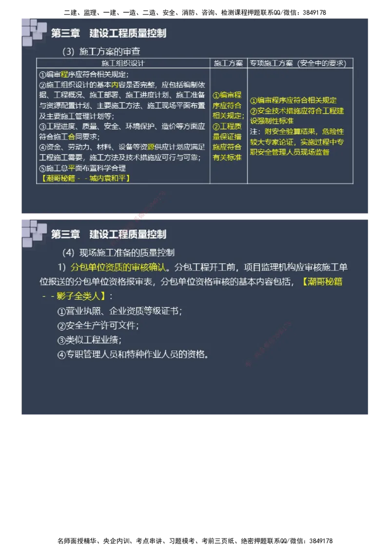 课件_监理工程师_2025监理工程师_2025年监理工程师SVIP_2025年监理土建案例SVIP_04-冲刺串讲✿考点强化✿小灶集训_24-案例《大咖密训班》陈江潮JG推荐