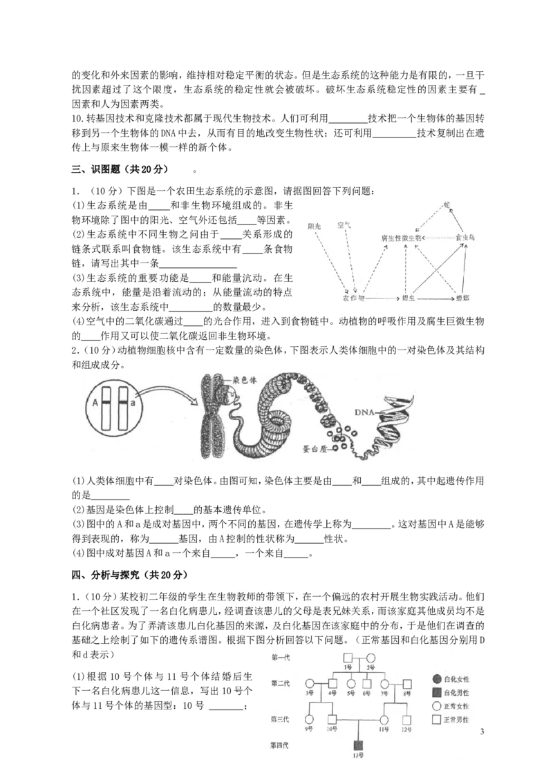 四川省成都市2019年中考生物真题试题_8.生物中考真题2015-2024年_2019年全国中考生物92份