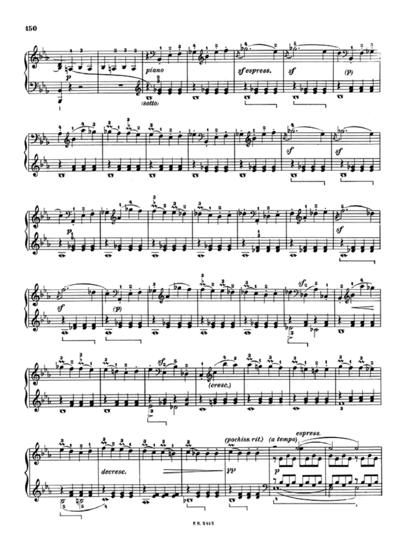 贝多芬钢琴奏鸣曲集上册（Ricordi出版AlfredoCasella编订）_一万首著名钢琴曲谱哈农贝多芬合集视频教学电子版高清无水印可打印_1古典钢琴知名音乐家谱_贝多芬钢琴谱全集