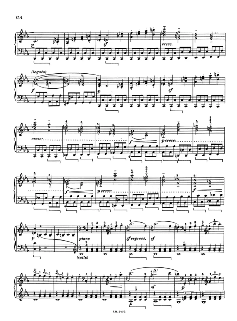 贝多芬钢琴奏鸣曲集上册（Ricordi出版AlfredoCasella编订）_一万首著名钢琴曲谱哈农贝多芬合集视频教学电子版高清无水印可打印_1古典钢琴知名音乐家谱_贝多芬钢琴谱全集