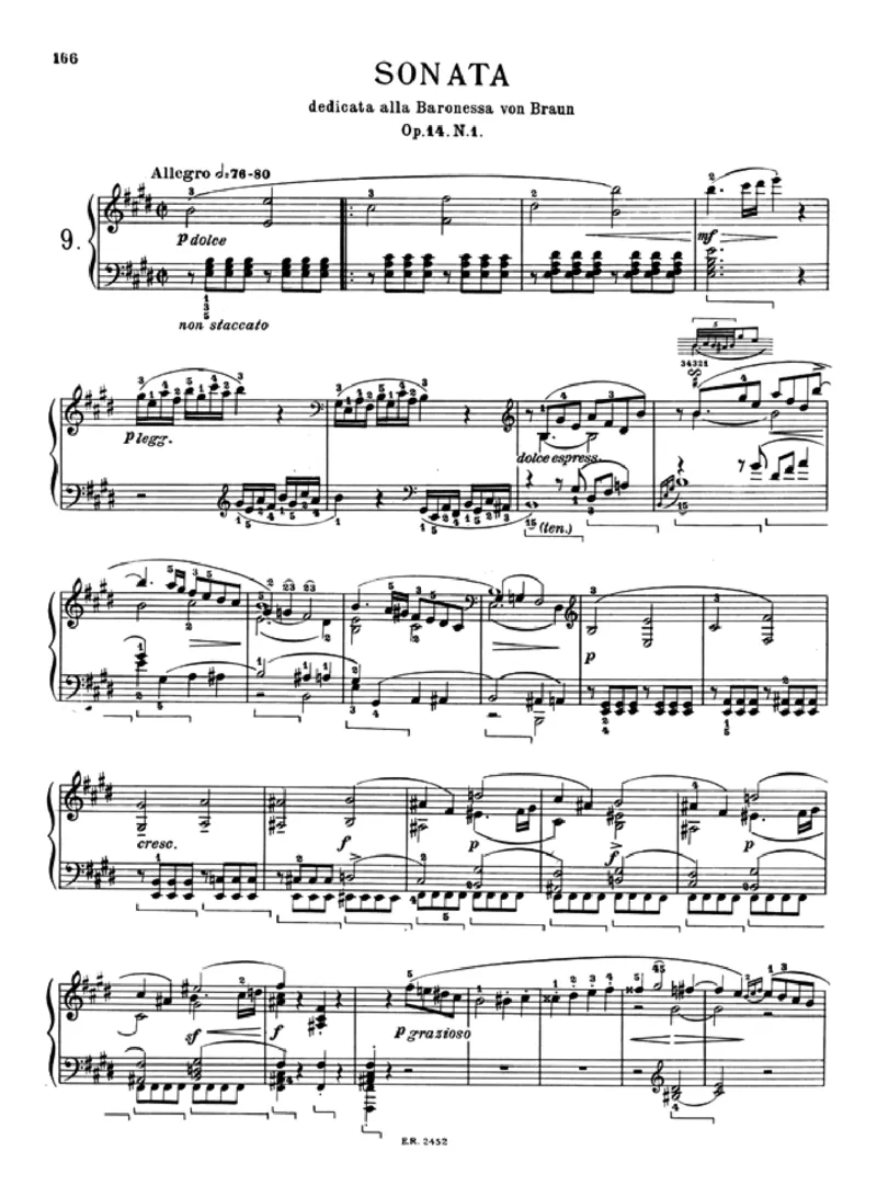 贝多芬钢琴奏鸣曲集上册（Ricordi出版AlfredoCasella编订）_一万首著名钢琴曲谱哈农贝多芬合集视频教学电子版高清无水印可打印_1古典钢琴知名音乐家谱_贝多芬钢琴谱全集