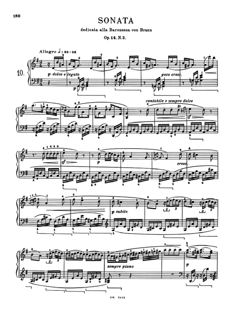 贝多芬钢琴奏鸣曲集上册（Ricordi出版AlfredoCasella编订）_一万首著名钢琴曲谱哈农贝多芬合集视频教学电子版高清无水印可打印_1古典钢琴知名音乐家谱_贝多芬钢琴谱全集