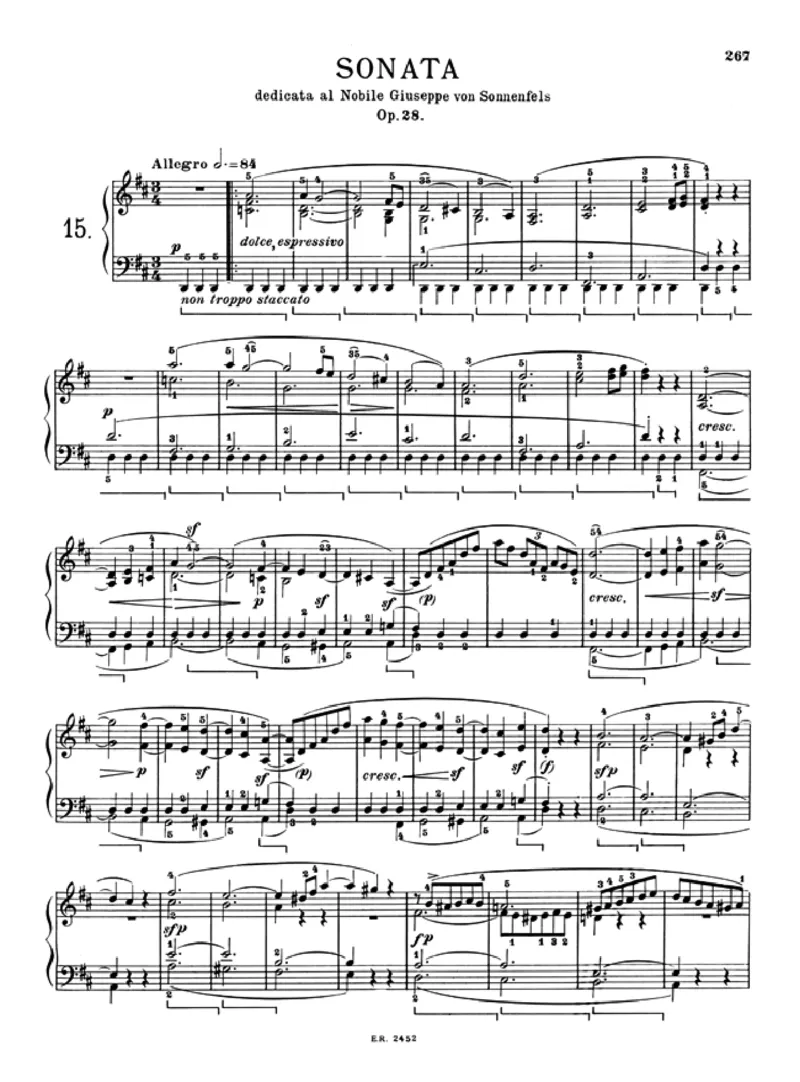 贝多芬钢琴奏鸣曲集上册（Ricordi出版AlfredoCasella编订）_一万首著名钢琴曲谱哈农贝多芬合集视频教学电子版高清无水印可打印_1古典钢琴知名音乐家谱_贝多芬钢琴谱全集