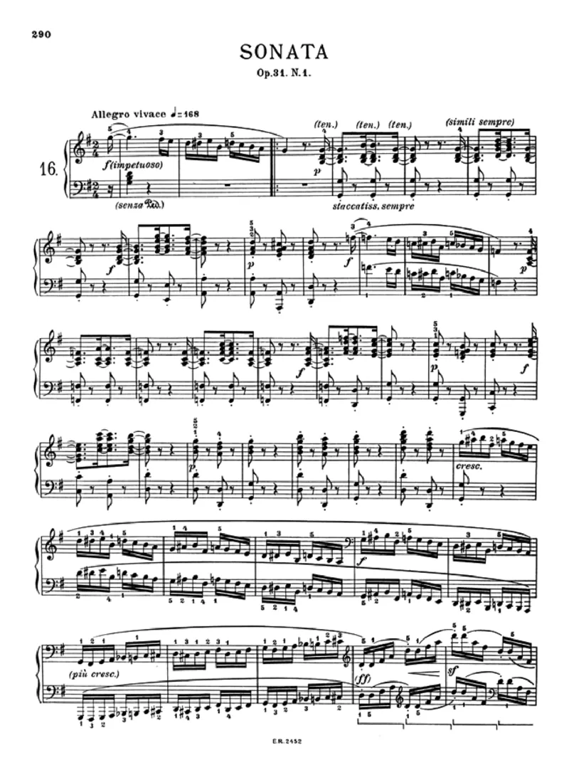 贝多芬钢琴奏鸣曲集上册（Ricordi出版AlfredoCasella编订）_一万首著名钢琴曲谱哈农贝多芬合集视频教学电子版高清无水印可打印_1古典钢琴知名音乐家谱_贝多芬钢琴谱全集