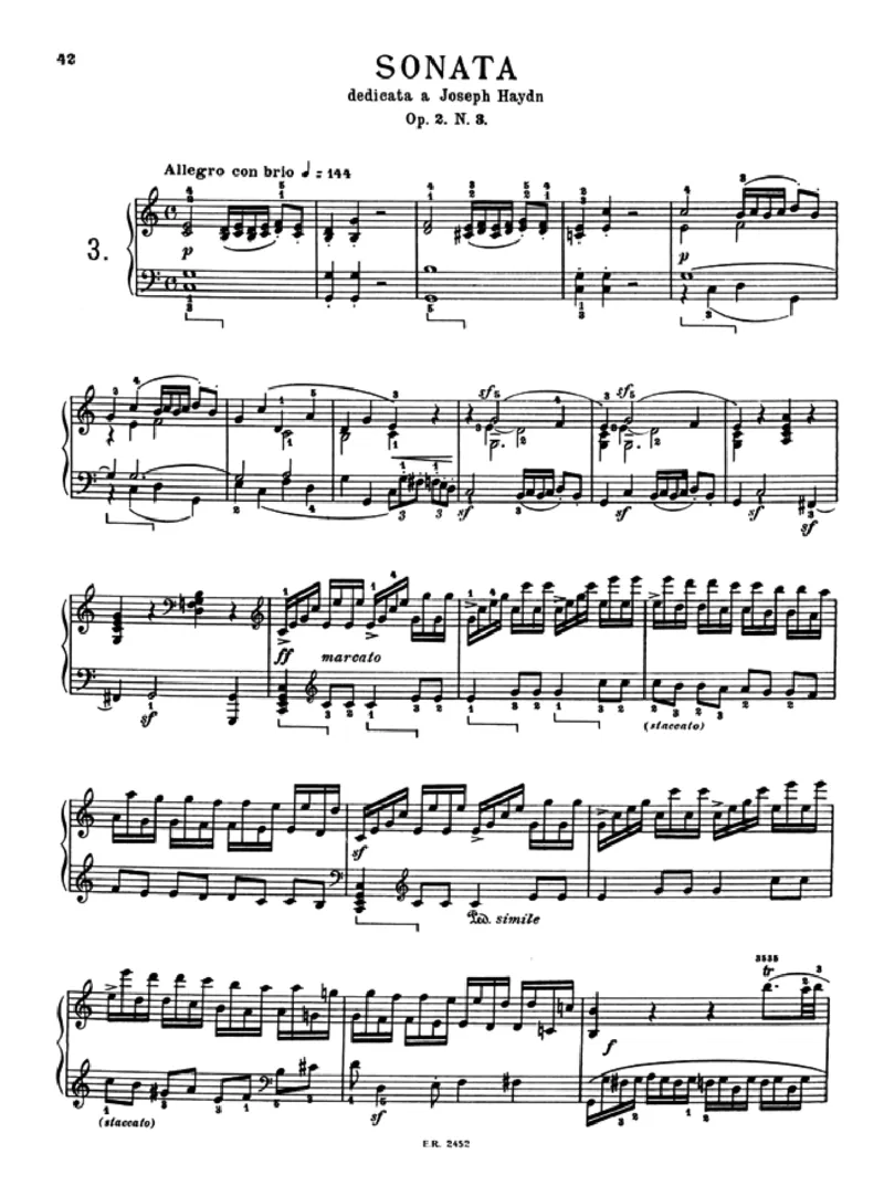 贝多芬钢琴奏鸣曲集上册（Ricordi出版AlfredoCasella编订）_一万首著名钢琴曲谱哈农贝多芬合集视频教学电子版高清无水印可打印_1古典钢琴知名音乐家谱_贝多芬钢琴谱全集