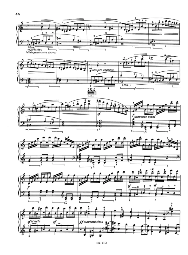 贝多芬钢琴奏鸣曲集上册（Ricordi出版AlfredoCasella编订）_一万首著名钢琴曲谱哈农贝多芬合集视频教学电子版高清无水印可打印_1古典钢琴知名音乐家谱_贝多芬钢琴谱全集