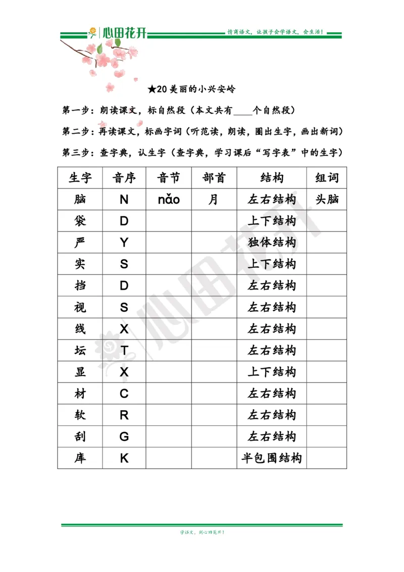 语文基本功训练营&mdash;三年级上册校内知识周周练第6单元预习（部编版）_小学1-6年级全部试卷_语文_三年级_3-8-1、小学三年级语文上册_3-8-1-1、复习、知识点、归纳汇总_部编（人教）版