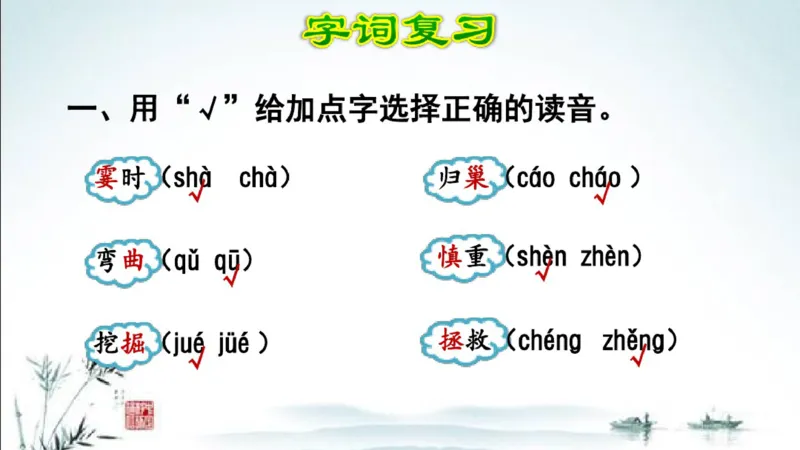 部编版四年级上册小学语文期末专题复习课件_小学1-6年级全部试卷_语文_四年级_3-9-1、小学四年级语文上册_3-9-1-1、复习、知识点、归纳汇总_部编版