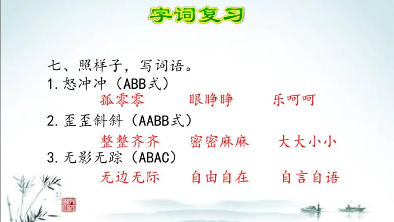 部编版四年级上册小学语文期末专题复习课件_小学1-6年级全部试卷_语文_四年级_3-9-1、小学四年级语文上册_3-9-1-1、复习、知识点、归纳汇总_部编版