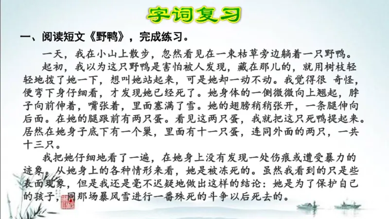 部编版四年级上册小学语文期末专题复习课件_小学1-6年级全部试卷_语文_四年级_3-9-1、小学四年级语文上册_3-9-1-1、复习、知识点、归纳汇总_部编版