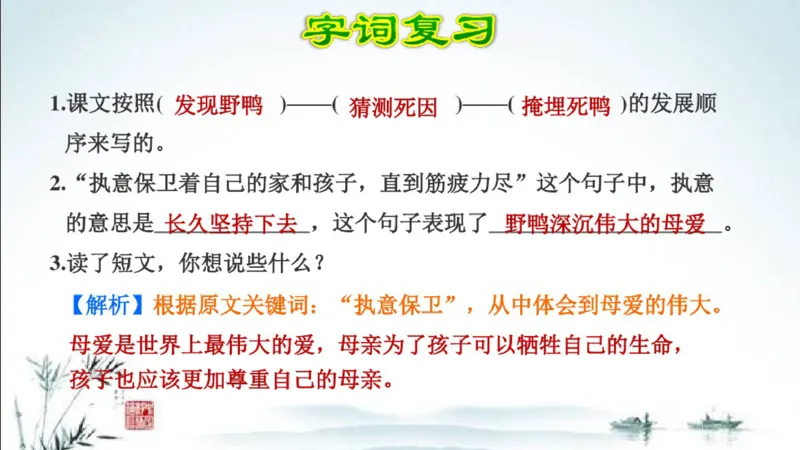 部编版四年级上册小学语文期末专题复习课件_小学1-6年级全部试卷_语文_四年级_3-9-1、小学四年级语文上册_3-9-1-1、复习、知识点、归纳汇总_部编版