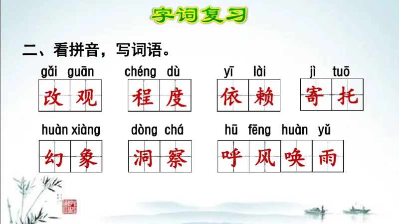 部编版四年级上册小学语文期末专题复习课件_小学1-6年级全部试卷_语文_四年级_3-9-1、小学四年级语文上册_3-9-1-1、复习、知识点、归纳汇总_部编版