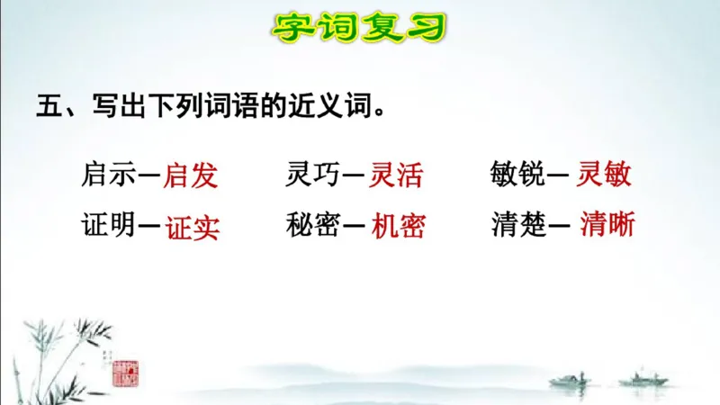 部编版四年级上册小学语文期末专题复习课件_小学1-6年级全部试卷_语文_四年级_3-9-1、小学四年级语文上册_3-9-1-1、复习、知识点、归纳汇总_部编版