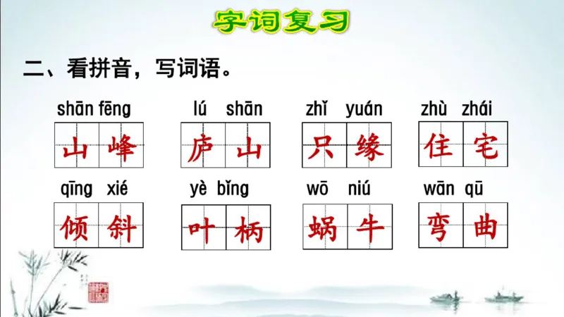 部编版四年级上册小学语文期末专题复习课件_小学1-6年级全部试卷_语文_四年级_3-9-1、小学四年级语文上册_3-9-1-1、复习、知识点、归纳汇总_部编版