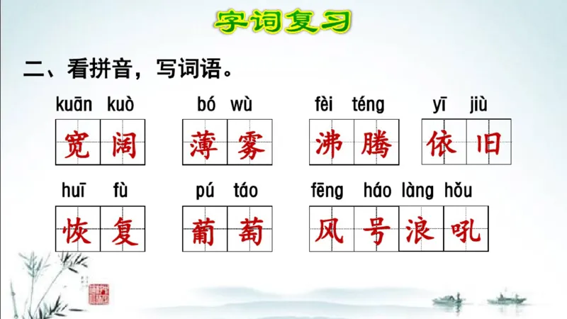部编版四年级上册小学语文期末专题复习课件_小学1-6年级全部试卷_语文_四年级_3-9-1、小学四年级语文上册_3-9-1-1、复习、知识点、归纳汇总_部编版