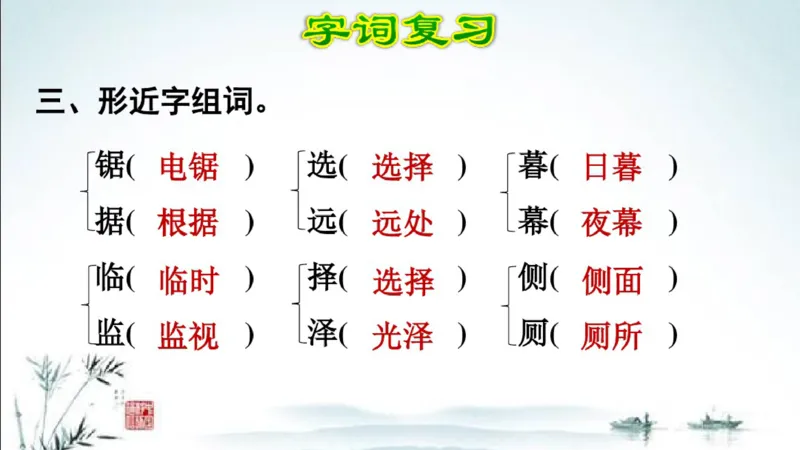 部编版四年级上册小学语文期末专题复习课件_小学1-6年级全部试卷_语文_四年级_3-9-1、小学四年级语文上册_3-9-1-1、复习、知识点、归纳汇总_部编版