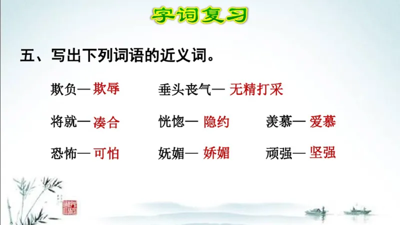 部编版四年级上册小学语文期末专题复习课件_小学1-6年级全部试卷_语文_四年级_3-9-1、小学四年级语文上册_3-9-1-1、复习、知识点、归纳汇总_部编版