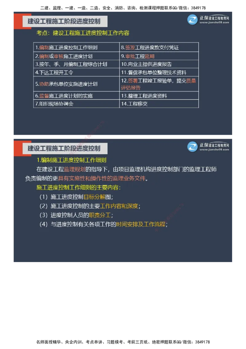 课件_监理工程师_2025监理工程师_2025年监理工程师SVIP_2025年监理土建控制SVIP_04-冲刺串讲✿考点强化✿小灶集训_22-控制《大咖密训班》李娜JG推荐