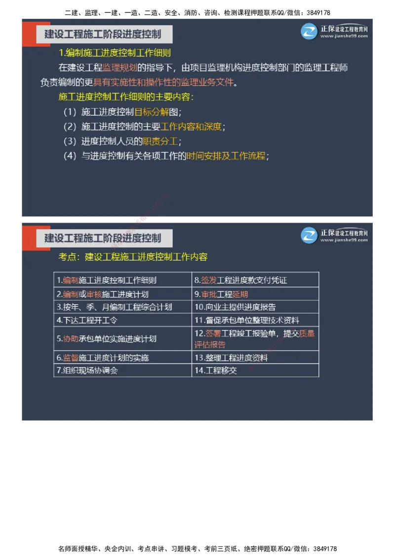 课件_监理工程师_2025监理工程师_2025年监理工程师SVIP_2025年监理土建控制SVIP_04-冲刺串讲✿考点强化✿小灶集训_22-控制《大咖密训班》李娜JG推荐