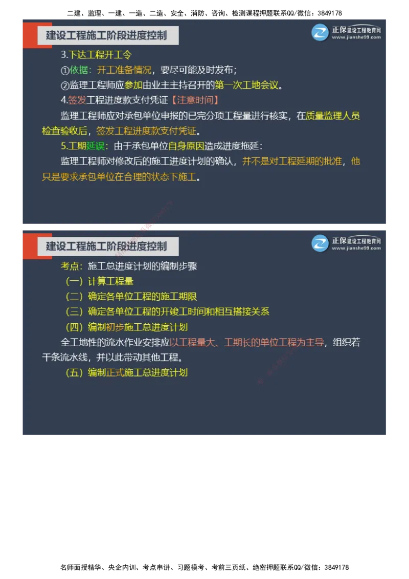 课件_监理工程师_2025监理工程师_2025年监理工程师SVIP_2025年监理土建控制SVIP_04-冲刺串讲✿考点强化✿小灶集训_22-控制《大咖密训班》李娜JG推荐