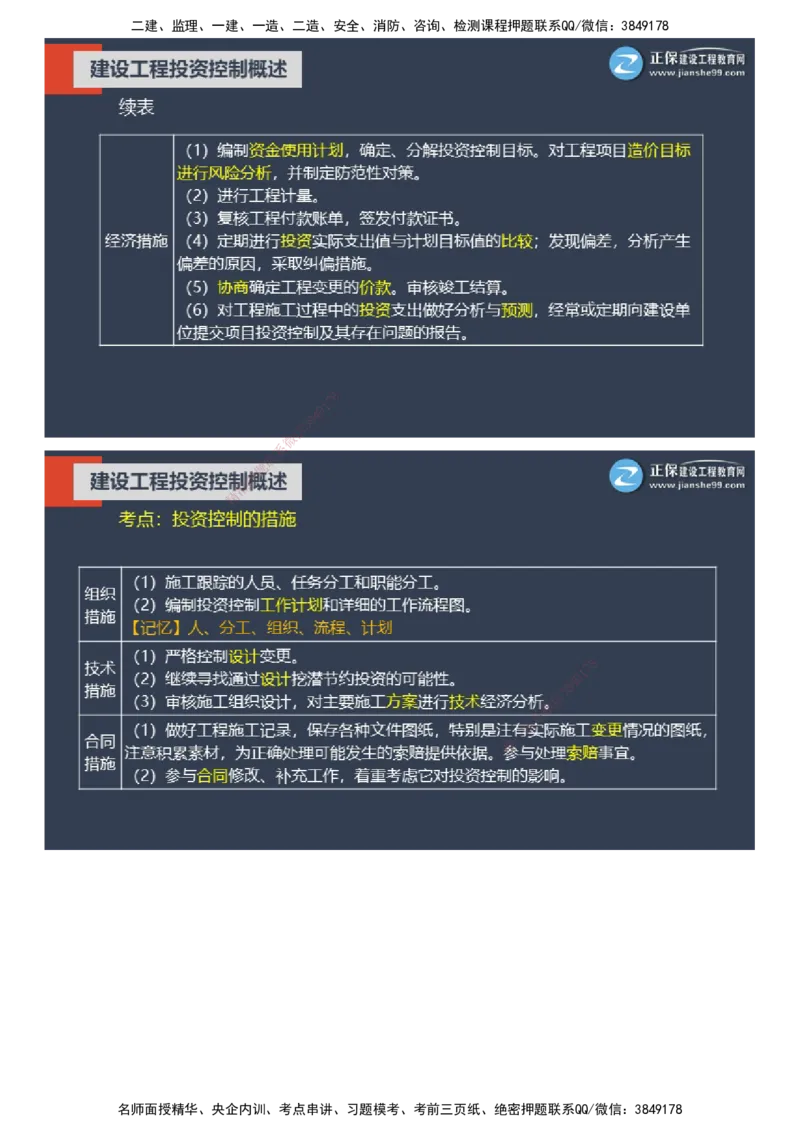 课件_监理工程师_2025监理工程师_2025年监理工程师SVIP_2025年监理土建控制SVIP_04-冲刺串讲✿考点强化✿小灶集训_22-控制《大咖密训班》李娜JG推荐