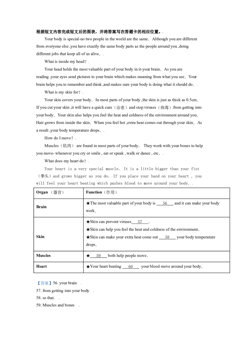2019年辽宁省锦州市中考英语试题（解析）_中考真题_3.英语中考真题2015-2024年_地区卷_辽宁省_辽宁英语_辽宁英语_锦州英语15、19-22