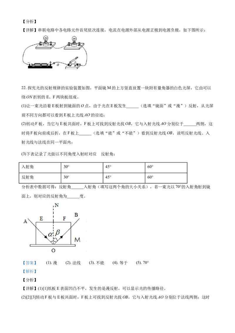 2020年广西柳州市中考物理试题（解析）_中考真题_4.物理中考真题2015-2024年_地区卷_广西省_柳州中考物理10-22