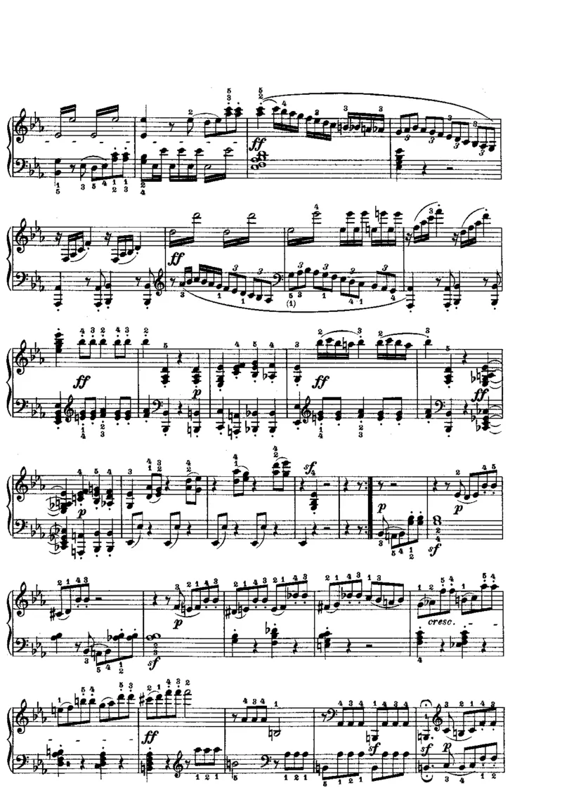 贝多芬钢琴奏鸣曲集上册（Peters出版）_一万首著名钢琴曲谱哈农贝多芬合集视频教学电子版高清无水印可打印_1古典钢琴知名音乐家谱_贝多芬钢琴谱全集