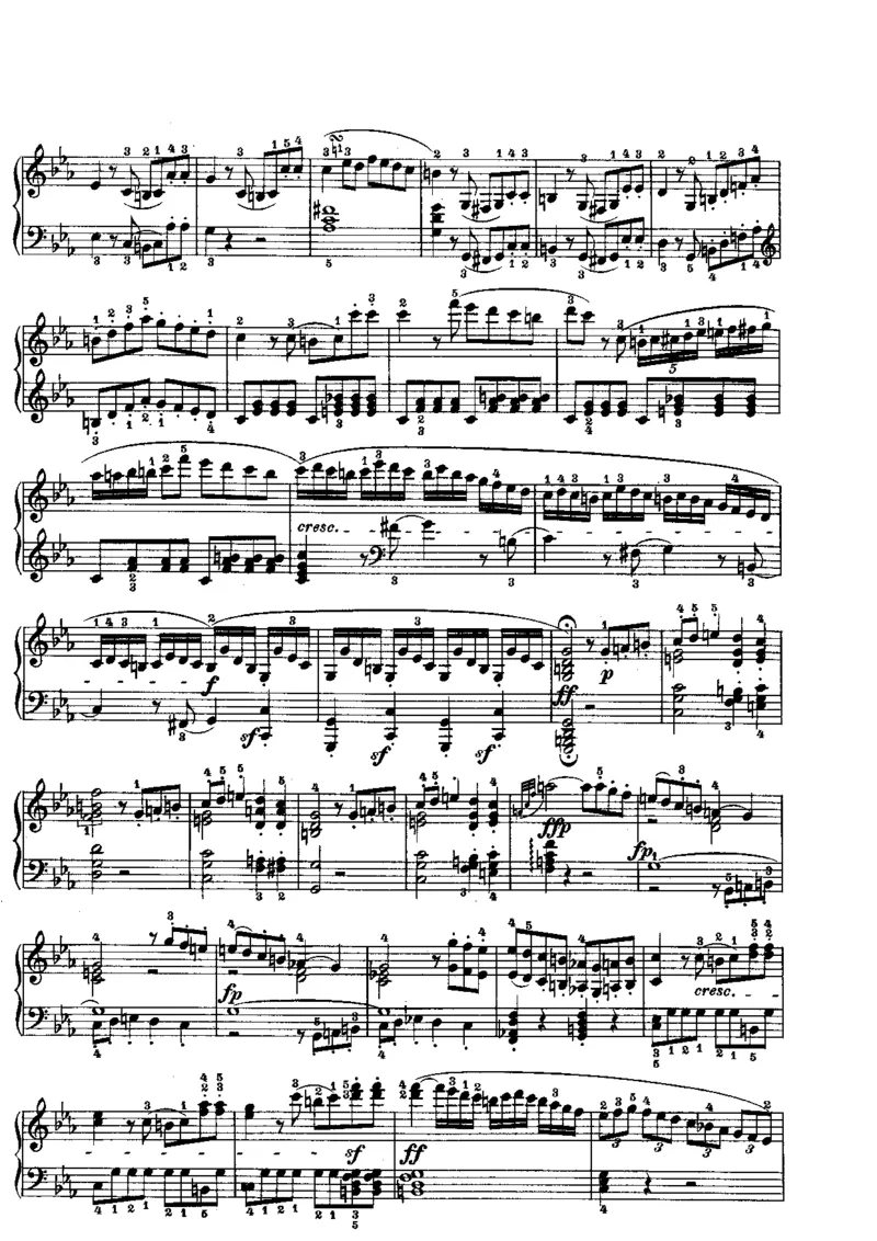 贝多芬钢琴奏鸣曲集上册（Peters出版）_一万首著名钢琴曲谱哈农贝多芬合集视频教学电子版高清无水印可打印_1古典钢琴知名音乐家谱_贝多芬钢琴谱全集