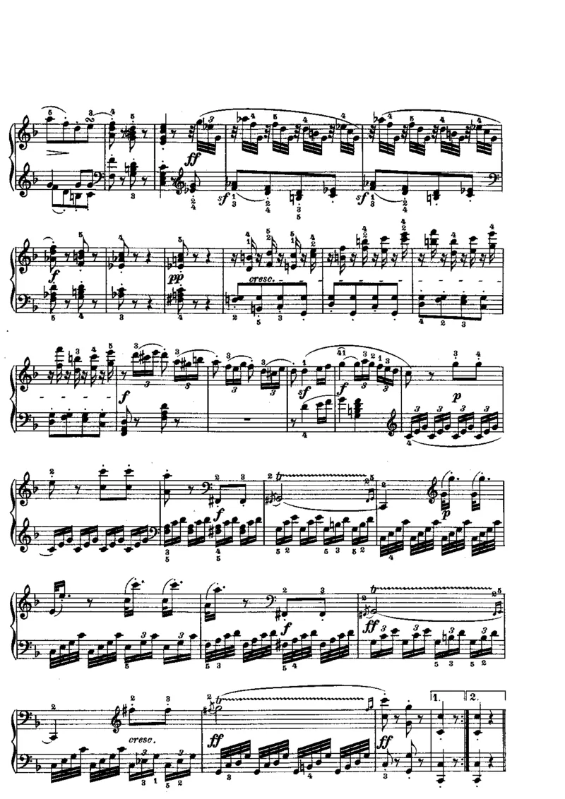 贝多芬钢琴奏鸣曲集上册（Peters出版）_一万首著名钢琴曲谱哈农贝多芬合集视频教学电子版高清无水印可打印_1古典钢琴知名音乐家谱_贝多芬钢琴谱全集