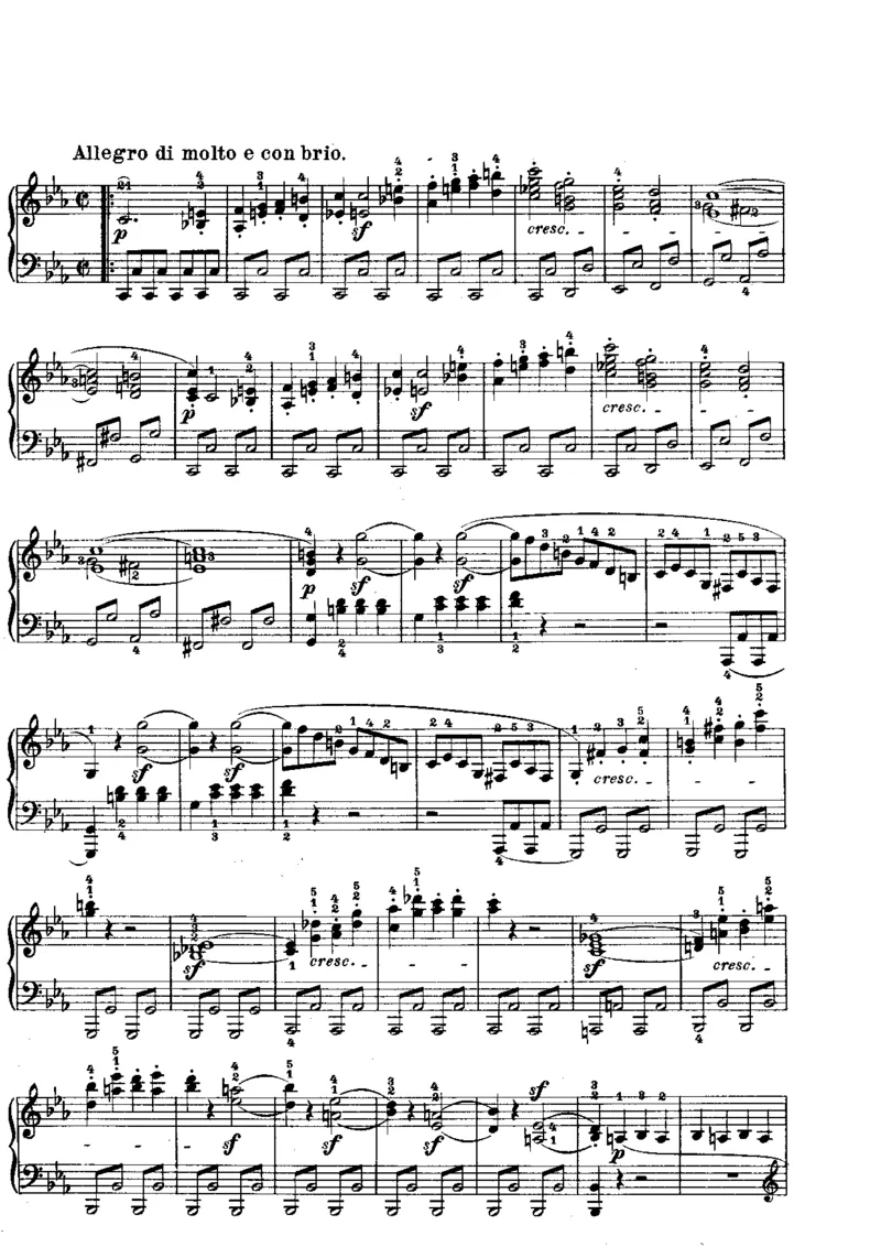 贝多芬钢琴奏鸣曲集上册（Peters出版）_一万首著名钢琴曲谱哈农贝多芬合集视频教学电子版高清无水印可打印_1古典钢琴知名音乐家谱_贝多芬钢琴谱全集