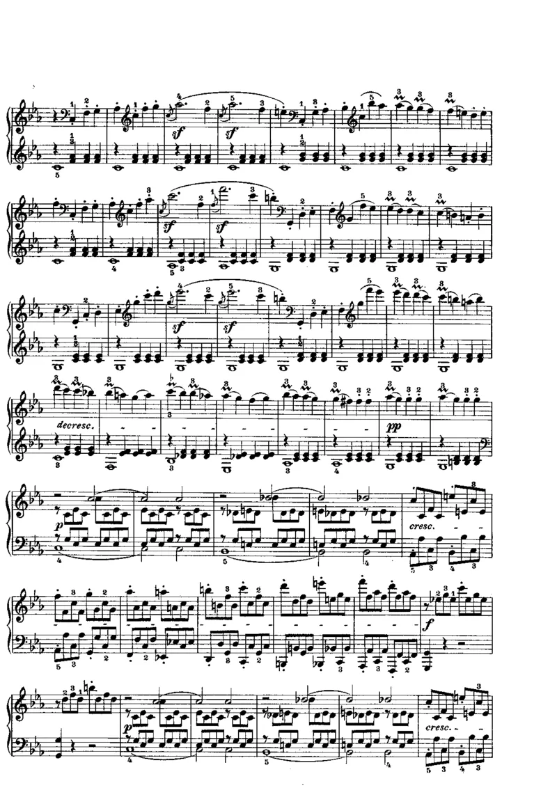 贝多芬钢琴奏鸣曲集上册（Peters出版）_一万首著名钢琴曲谱哈农贝多芬合集视频教学电子版高清无水印可打印_1古典钢琴知名音乐家谱_贝多芬钢琴谱全集