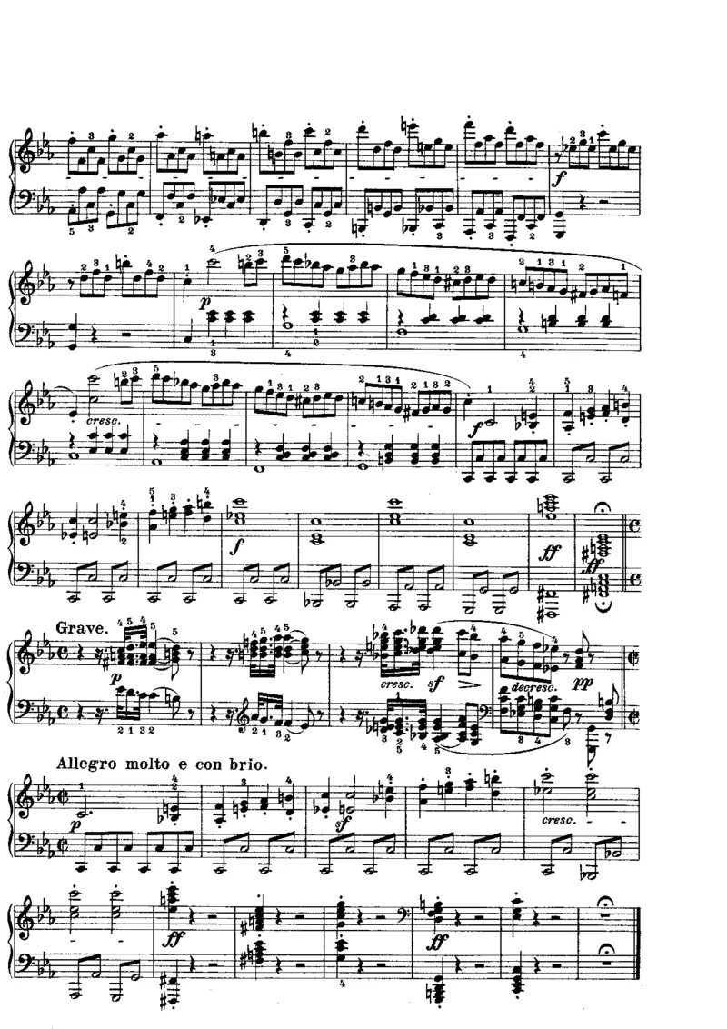 贝多芬钢琴奏鸣曲集上册（Peters出版）_一万首著名钢琴曲谱哈农贝多芬合集视频教学电子版高清无水印可打印_1古典钢琴知名音乐家谱_贝多芬钢琴谱全集