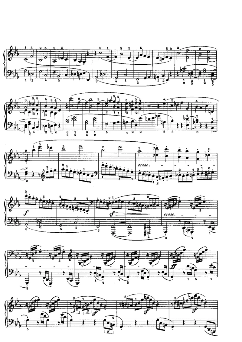 贝多芬钢琴奏鸣曲集上册（Peters出版）_一万首著名钢琴曲谱哈农贝多芬合集视频教学电子版高清无水印可打印_1古典钢琴知名音乐家谱_贝多芬钢琴谱全集