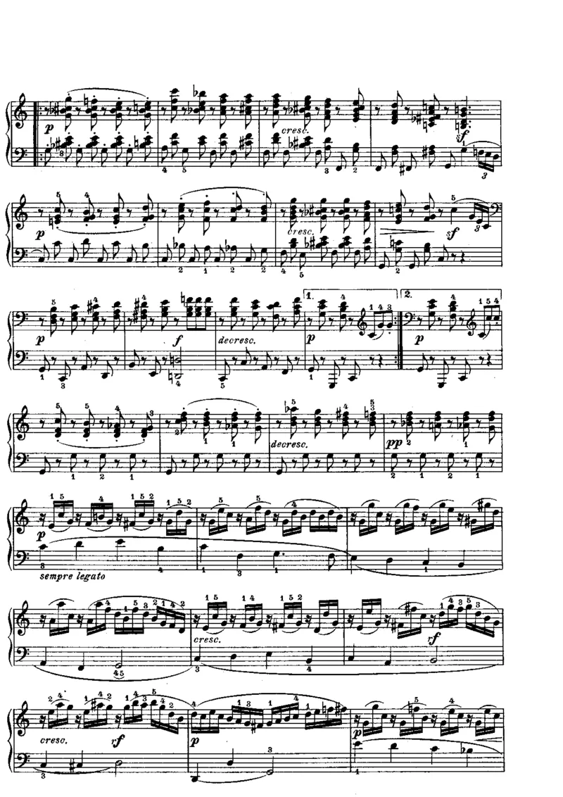 贝多芬钢琴奏鸣曲集上册（Peters出版）_一万首著名钢琴曲谱哈农贝多芬合集视频教学电子版高清无水印可打印_1古典钢琴知名音乐家谱_贝多芬钢琴谱全集