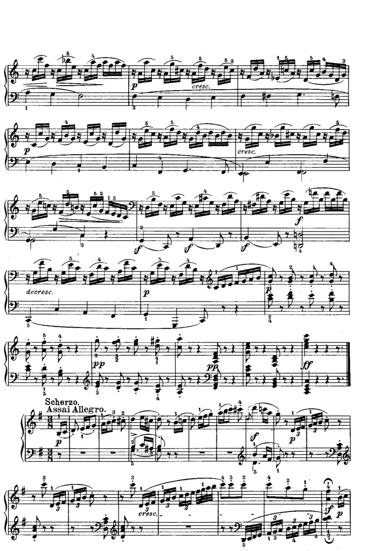 贝多芬钢琴奏鸣曲集上册（Peters出版）_一万首著名钢琴曲谱哈农贝多芬合集视频教学电子版高清无水印可打印_1古典钢琴知名音乐家谱_贝多芬钢琴谱全集