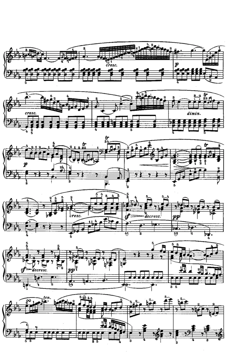 贝多芬钢琴奏鸣曲集上册（Peters出版）_一万首著名钢琴曲谱哈农贝多芬合集视频教学电子版高清无水印可打印_1古典钢琴知名音乐家谱_贝多芬钢琴谱全集